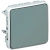 PLEXO IP55 ΜΗΧ. ΔΙΑΚΟΠΤΗ Α/Ρ ΓΚΡΙ