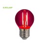 ΛΑΜΠΑ LED ΣΦΑΙΡΙΚΗ FILAMENT 3W E27 220-240V ΚΟΚΚΙΝΟ | EUROLAMP |