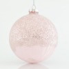 ΜΠΑΛΑ ΓΥΑΛΙΝΗ, ΡΟΖ, ΜΕ GLITTER, ΣΕΤ 4ΤΜΧ, 10cm 600-42310
