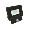  ΠΡΟΒΟΛΕΑΣ LED SMD ΜΕ ΑΝΙΧΝΕΥΤΗ ΚΙΝΗΣΗΣ PLUS 20W ΜΑΥΡΟΣ IP65 6500K