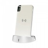 Wireless Power Bank 8000mAh με λευκό σώμα και βάση