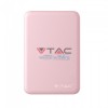 Powerbank 5000mAh Ροζ V-TAC