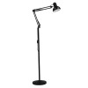  Μοντέρνο Φωτιστικό Δαπέδου Μονόφωτο Μεταλλικό Μαύρο Φ15 GloboStar AUDREY BLACK 01468